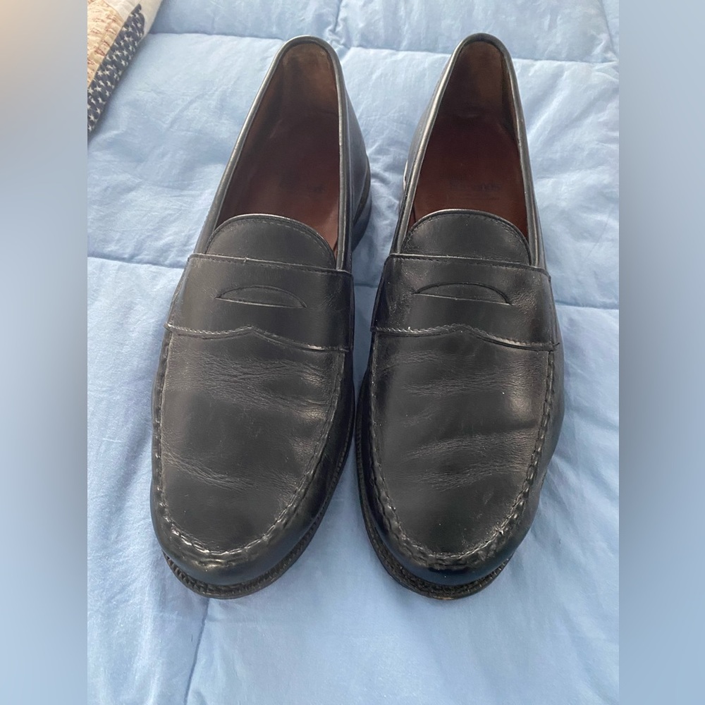 Allen Edmonds Mem’s Black Loafers size 10